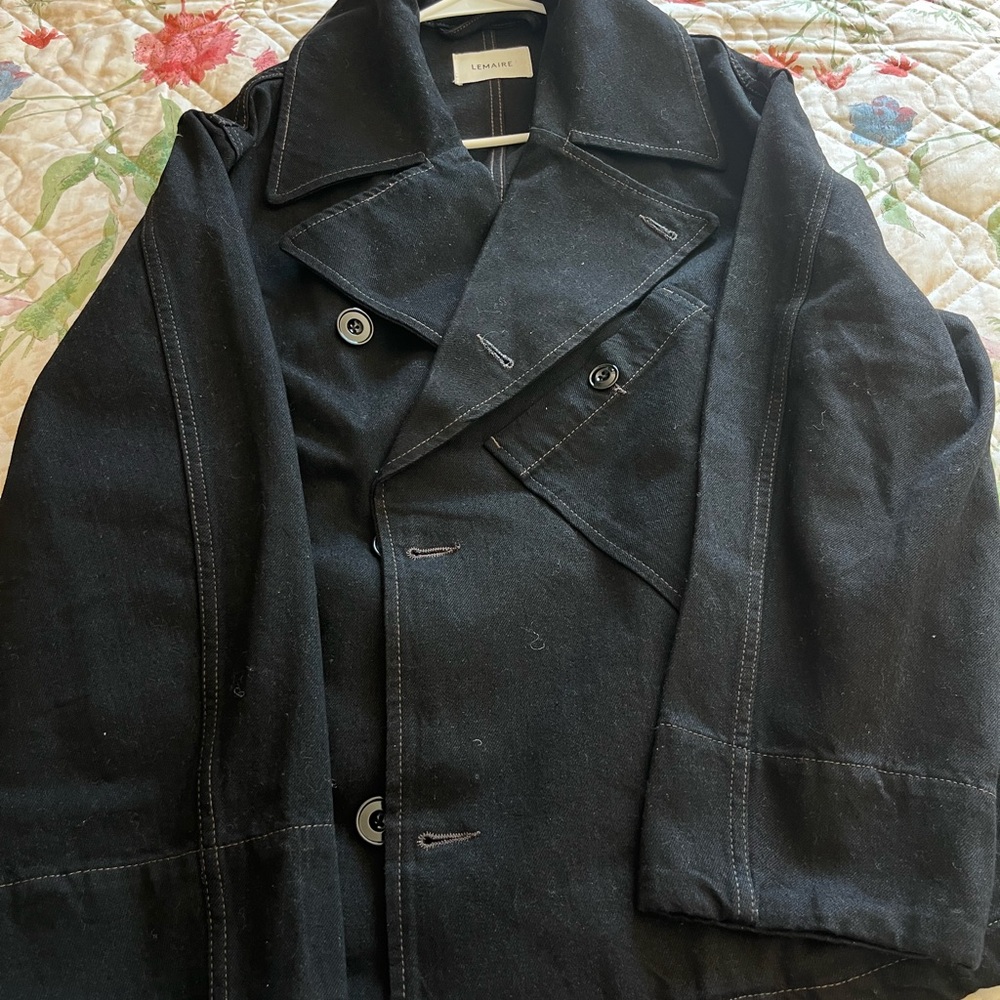 Lemaire cotton coat unisex.